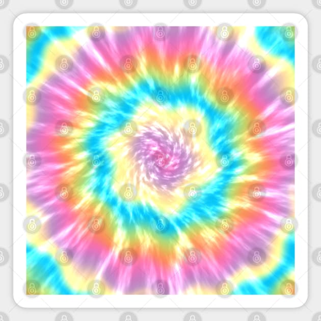 Tie Dye Magnet by Rosemarie Guieb Designs